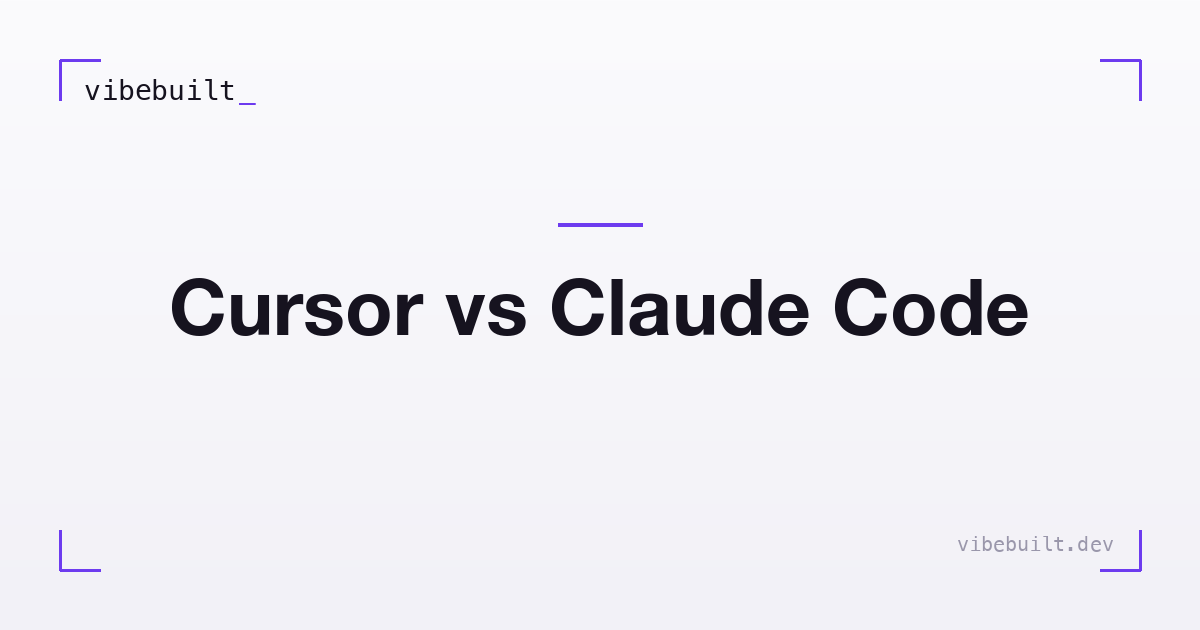 Cursor vs Claude Code, an honest 2026 head to head